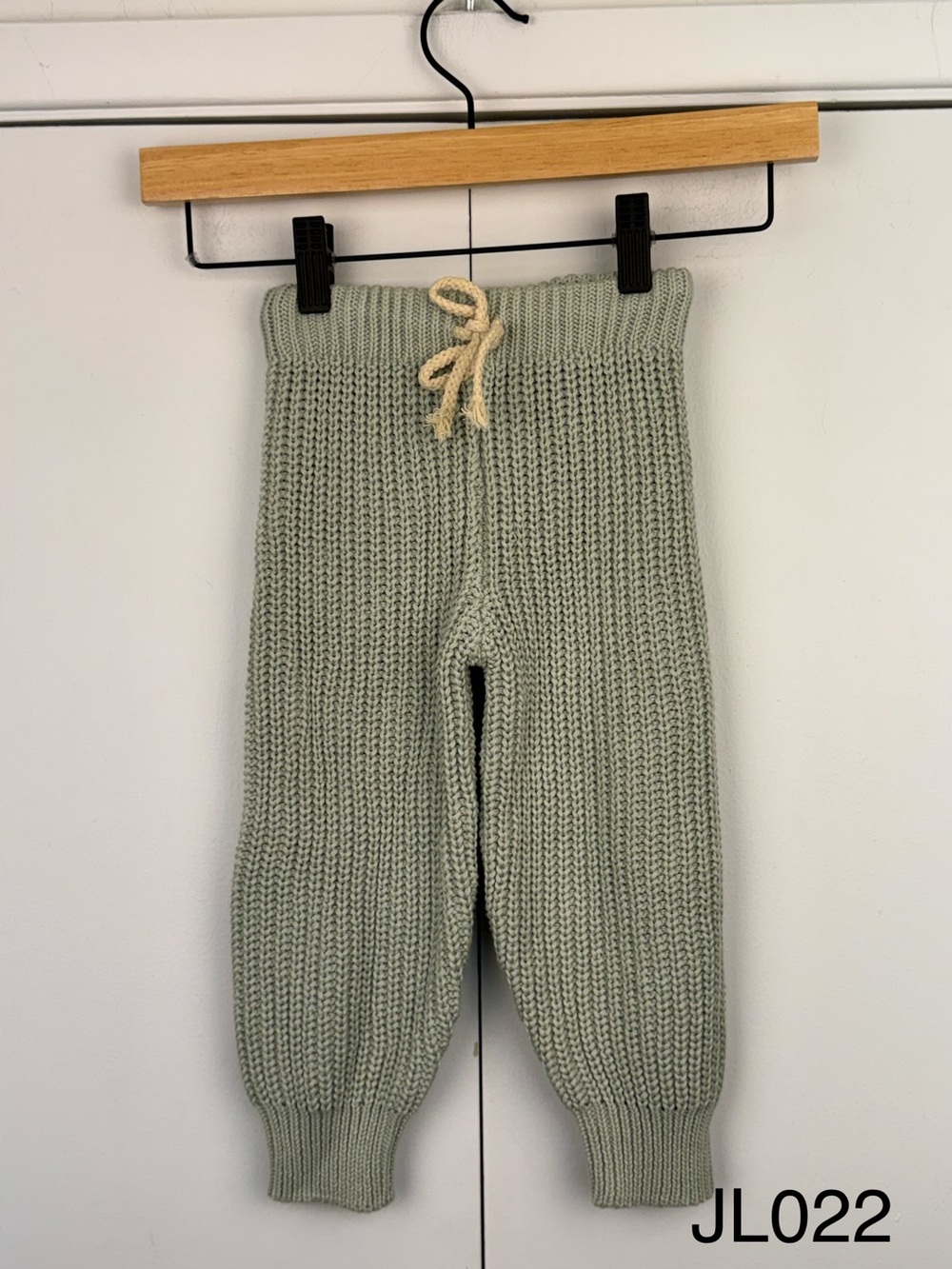 eadaie Kids Sage Knit Jogger Pants 3Y NWT 100% Cotton